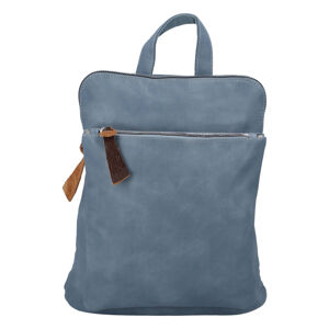 Dámský městský batoh kabelka bledě modrý - Paolo Bags Buginni