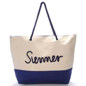 Plážová modrá taška Summer - Delami Sunline