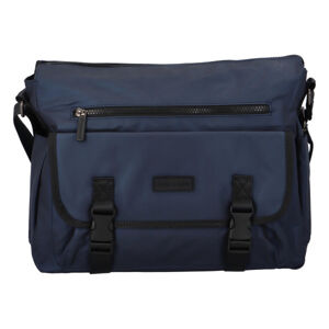 Pracovní taška na notebook tmavě modrá - Justin & Kelvin Drogo