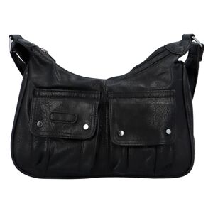 Dámská kabelka přes rameno černá - Paolo Bags Anjali
