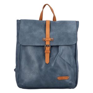 Dámský módní městský batoh modrý - FLORA&CO Zenovia