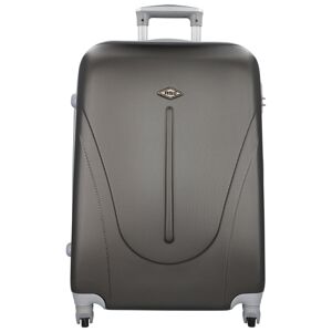 Stylový pevný kufr tmavě šedý - RGL Paolo M