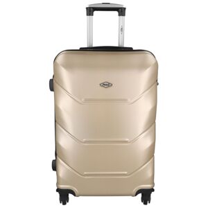 Skořepinový cestovní kufr zlatě béžový - RGL Hairon S