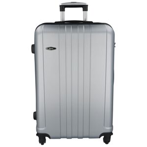 Skořepinový cestovní kufr stříbrný - RGL Blant L