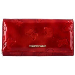 Dámská kožená peněženka červená - Gregorio Encarnico