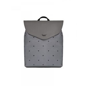 Dámský moderní batoh šedý - Vuch Fribon