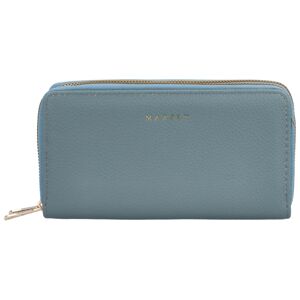 Dámská velká peněženka matně modrá - MaxFly Irsena