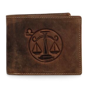 Pánská kožená peněženka hnědá - Diviley Steig Váhy