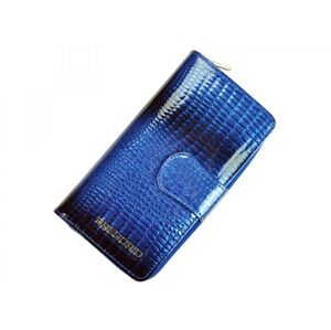 Dámská kožená peněženka modrá - Gregorio Clodien