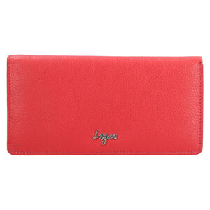 Dámská kožená peněženka Lagen Vivie - červená