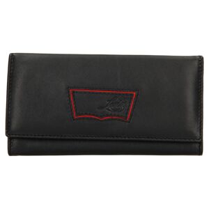 Dámská kožená peněženka Levis Madison - černá