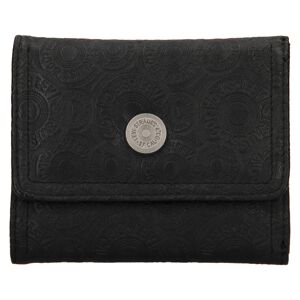 Dámská kožená peněženka Levis Victoria - černá