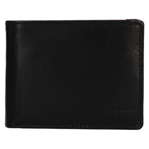 Pánská kožená peněženka Lagen Alexej - černá