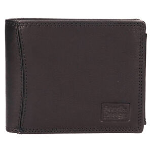 Pánská kožená peněženka SendiDesign Lipse - černá