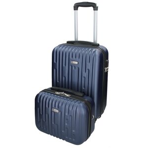 Sada dvou cestovních kufrů Airtex Worldline Kuga - modrá